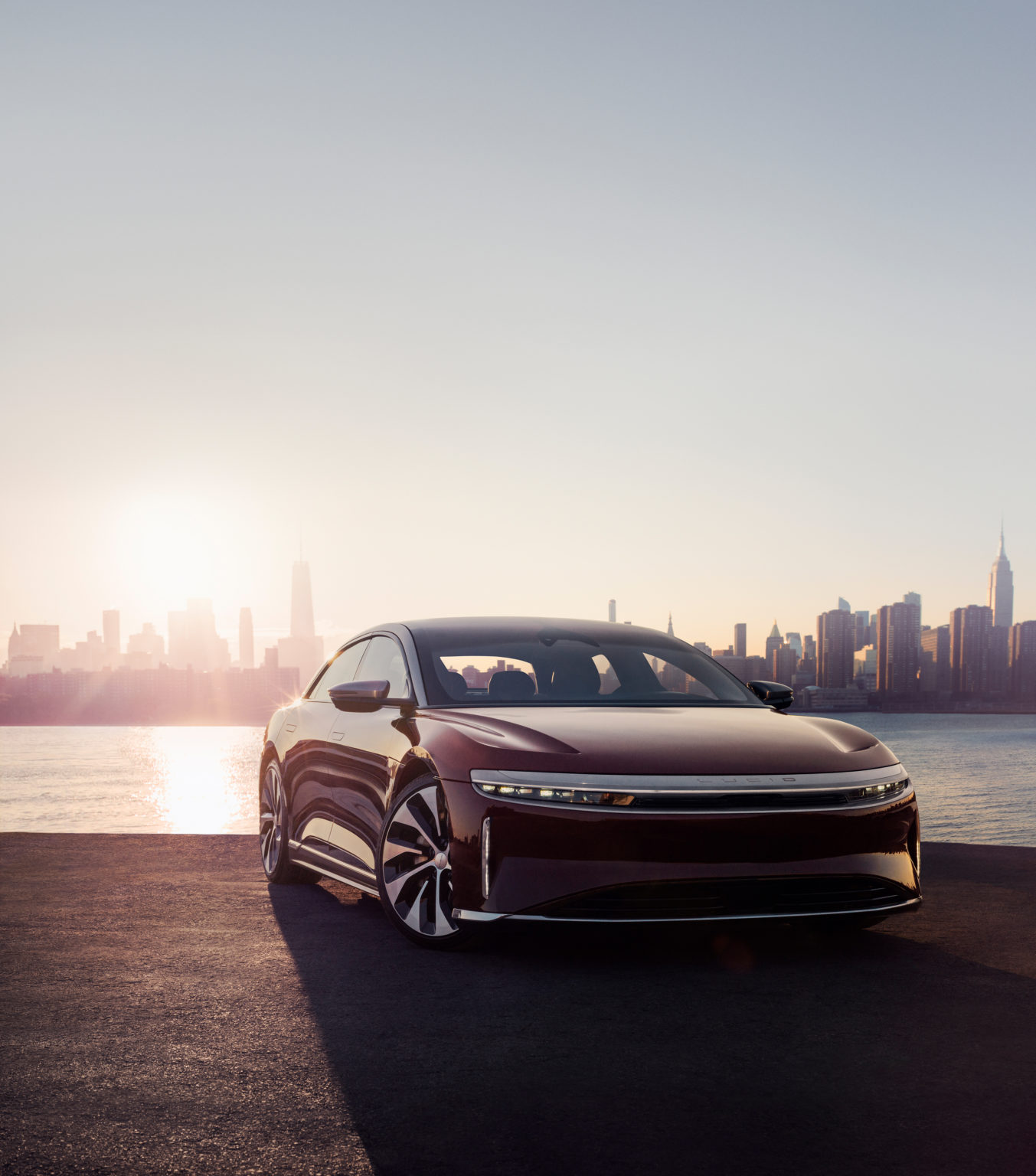 Lucid Air Dream Edition Range