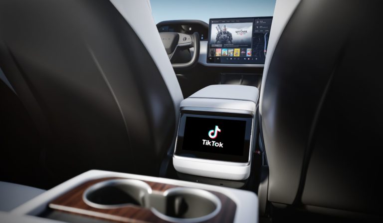 Tesla owners can now watch TikTok in their car