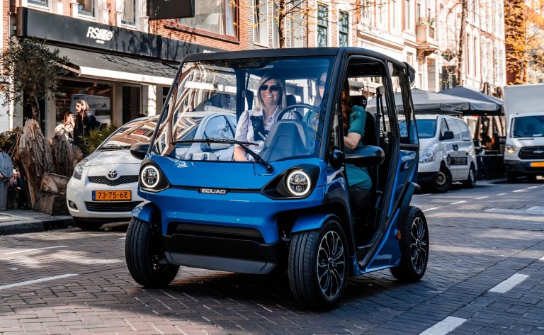 Squad Solar City Car