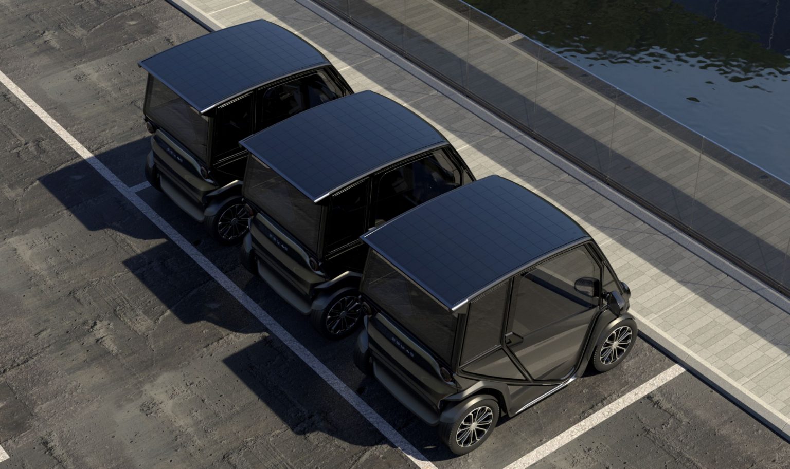 Squad Solar City Car