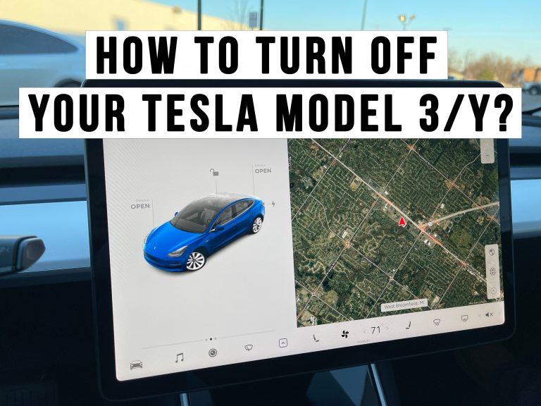 How to Turn Off Tesla Model 3/Y | Different Methods You Can Try