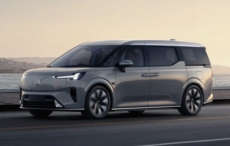 6 Seater Electric Minivan From Volvo: EM90