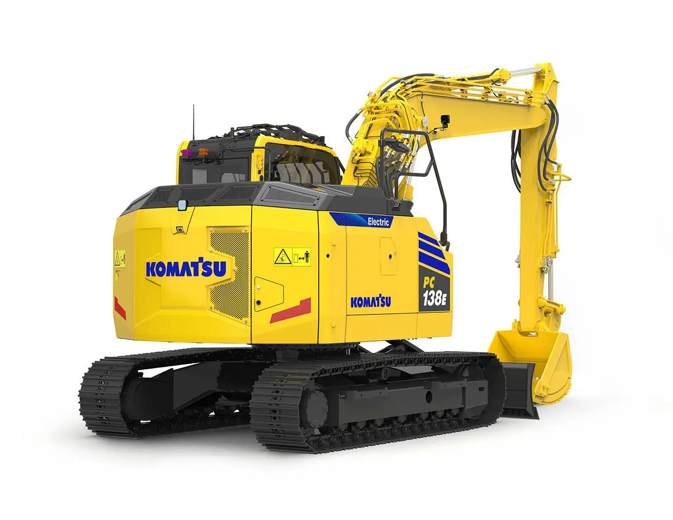 Komatsu’dan Tamamen Elektrikli Ekskavatör Geliyor!