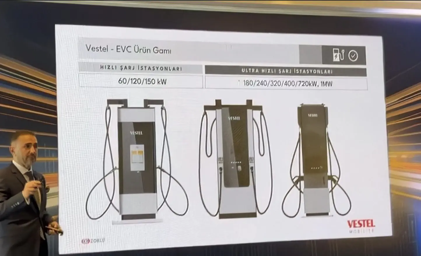 Vestel’den 1.000 kW Hıza Ulaşan DC Şarj Ünitesi!