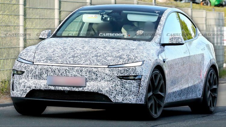 600 beygir güce ulaşacak Tesla Model Y Performance ilk kez görüntülendi!