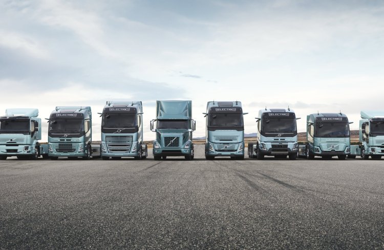 Volvo's electric truck sales surpass 5,000!