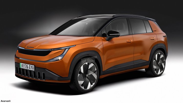 25.000 avroluk elektrikli ucuz Skoda'dan yeni görüntüler!