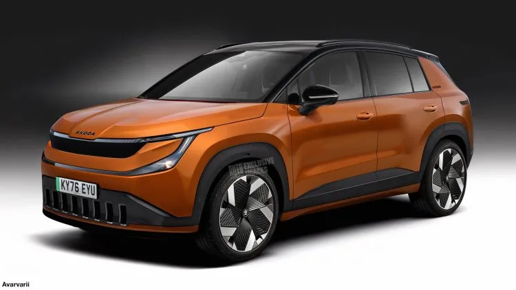 25.000 avroluk elektrikli ucuz Skoda'dan yeni görüntüler!