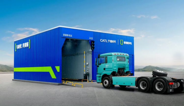 Electric trucks with swappable batteries in 5 minutes are transforming the industry!