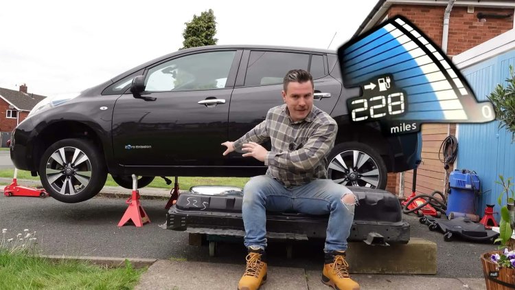 Replaced the battery of a 15-year-old electric vehicle and doubled its range!