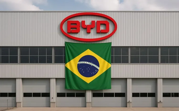 BYD officially starts production in Brazil! 