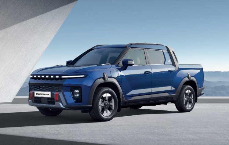 Tamamen elektrikli pick-up KGM Musso EV Türkiye'de!